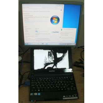 Нетбук eMachines 355-N571G25Ikk (Intel Atom N570 (2x1.66Ghz) /1024Mb DDR3 /250Gb SATA /10.1" TFT 1024x600) - Новокосино