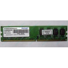 Модуль оперативной памяти 4Gb DDR2 Patriot PSD24G8002 pc-6400 (800MHz)  (Новокосино)