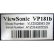 Viewsonic VP181b (Новокосино)