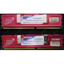 Память 512Mb (2x256Mb) DDR-1 533MHz Patriot PEP2563200+XBL (Новокосино)