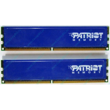 Память 1Gb (2x512Mb) DDR2 Patriot PSD251253381H pc4200 533MHz (Новокосино)