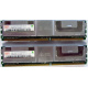 Серверная память 1024Mb (1Gb) DDR2 ECC FB Hynix PC2-5300F (Новокосино)