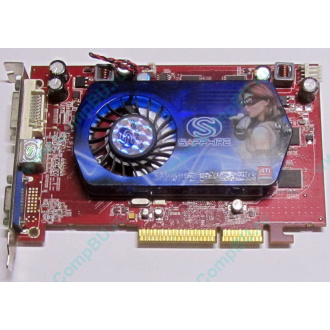 Б/У видеокарта 512Mb DDR2 ATI Radeon HD2600 PRO AGP Sapphire (Новокосино)